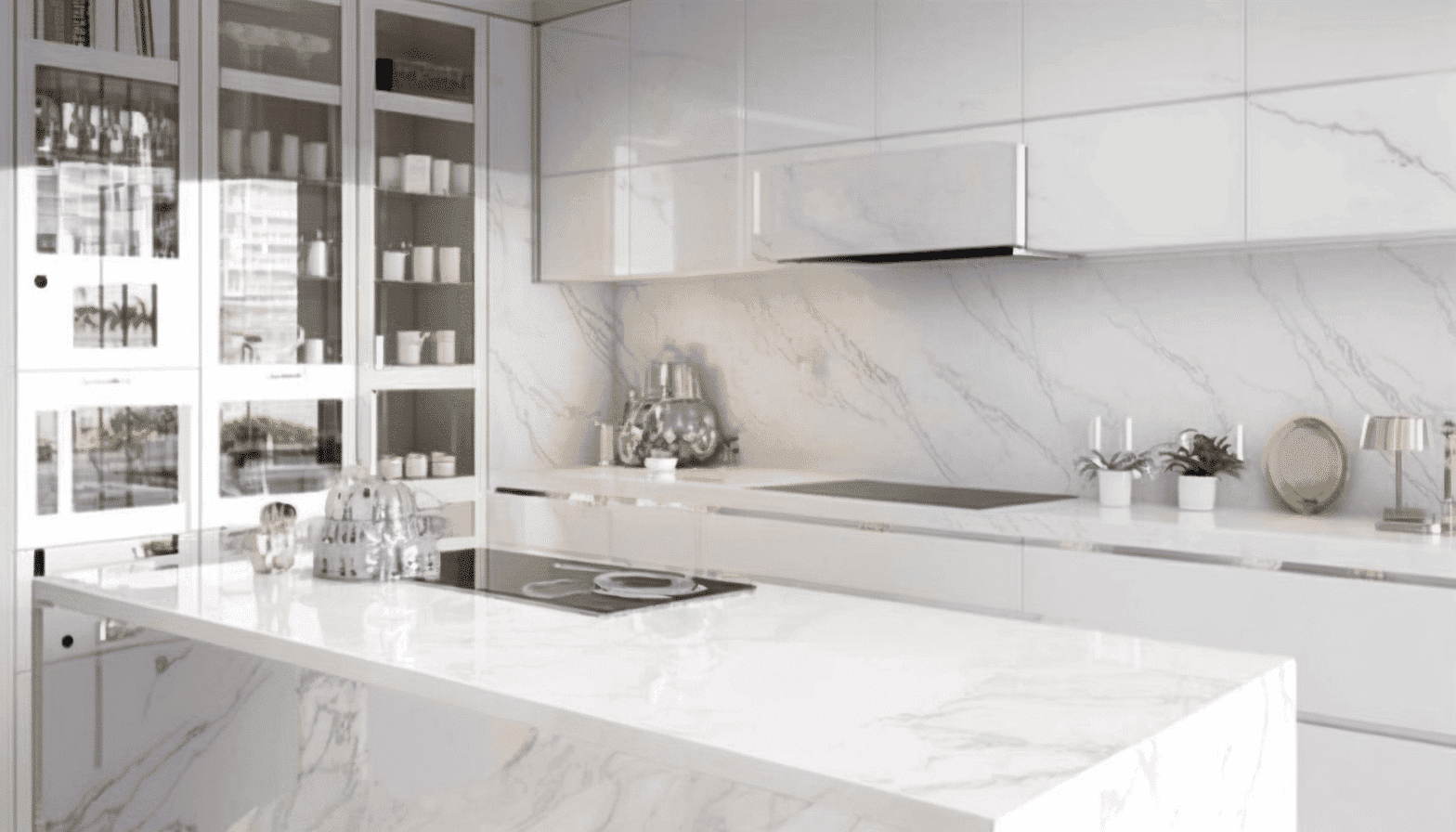 Cozinha monocromática: um toque moderno e sofisticado à sua cozinha. cozinha-monocromatica-branca