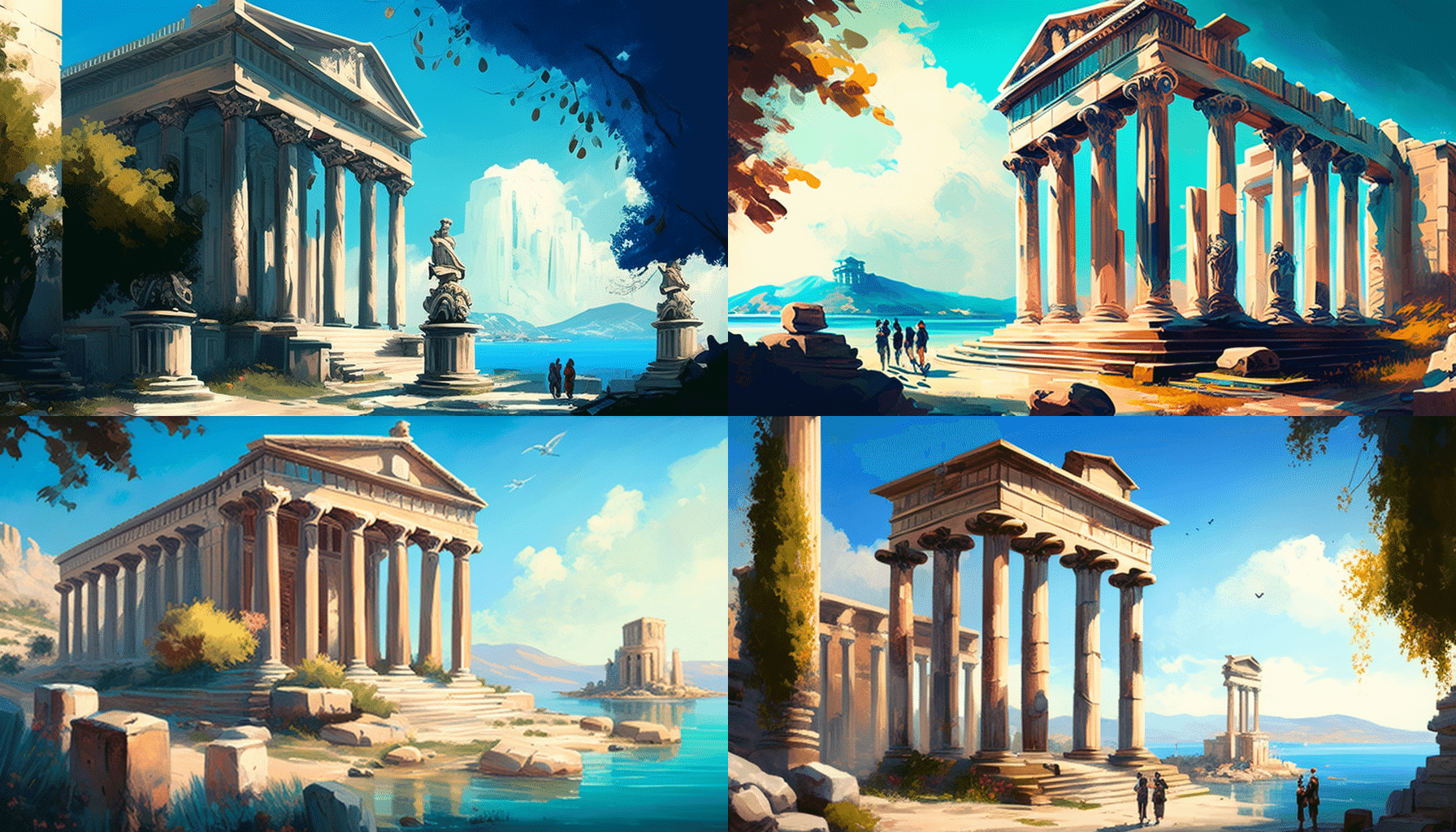 Explorando a Beleza e a Complexidade da Arquitetura Grega: Um Patrimônio Cultural Imperdível. arquitetura-grega