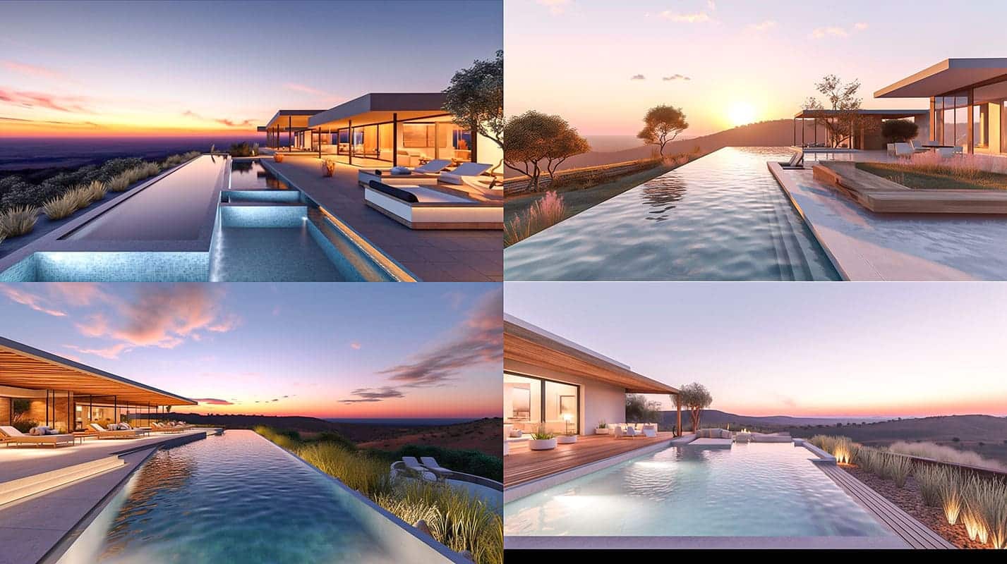 Casas Modernas: Designs e Tendências Para Sua Casa dos Sonhos casas-modernas-piscina