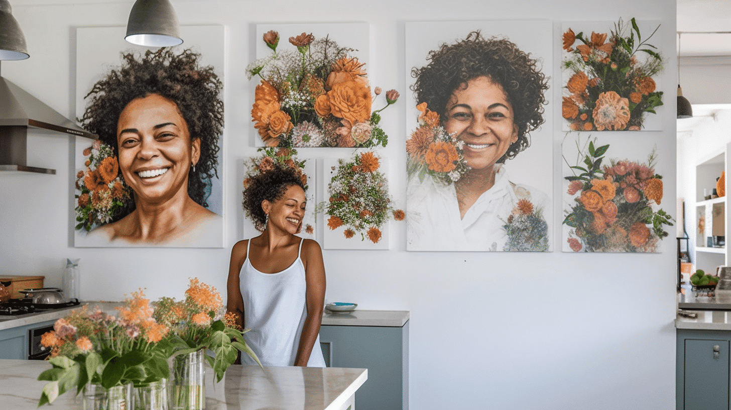 Decoração de Paredes com Retrato de Família: 15 ideias criativas para transformar sua casa Decoracao-de-Paredes-com-Retrato-de-Familia-3