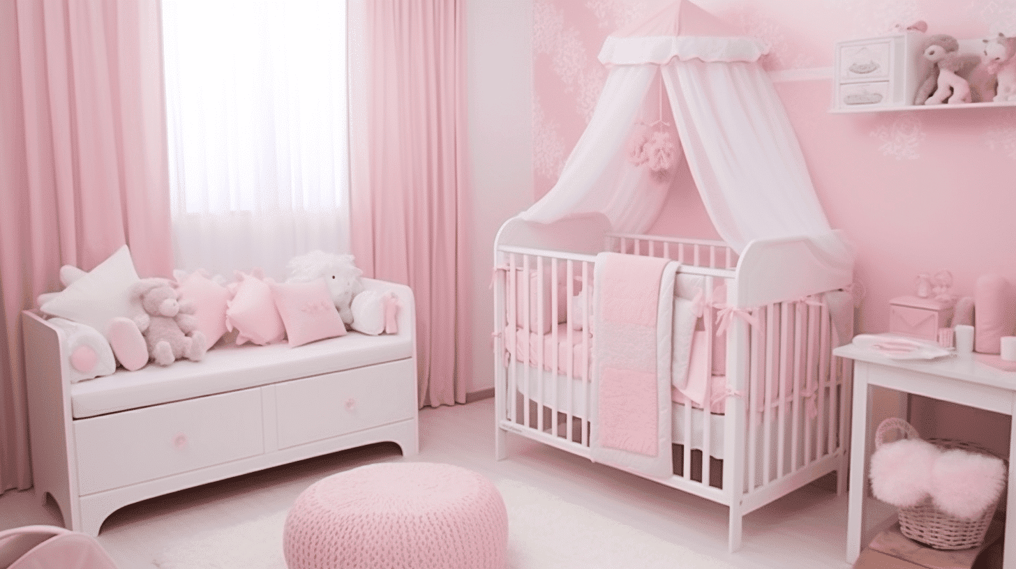 Decoração de Quarto de Bebê Feminino - 11 dicas para uma Decoração Encantadora! Decoracao-de-Quarto-de-Bebe-Feminino