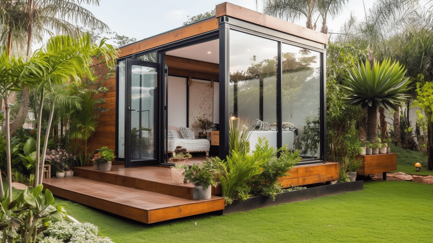 Como Construir uma Mini Casa 4 x 5 metros com Pé Direito Alto. mini-casa-de-4-x-5-metros-1
