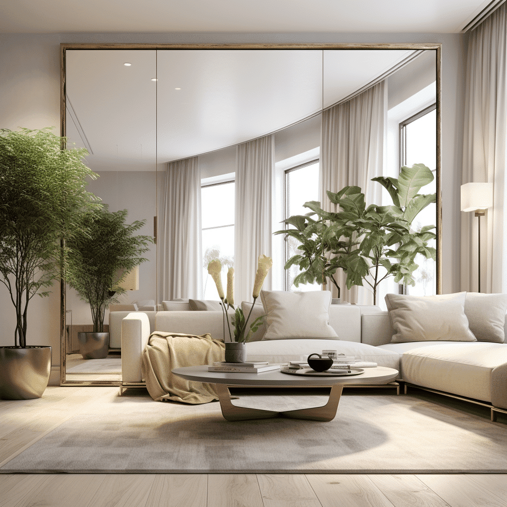Reflexos de Beleza: Espelhos Decorativos que Transformam sua Sala de Estar! espelhos-decorativos