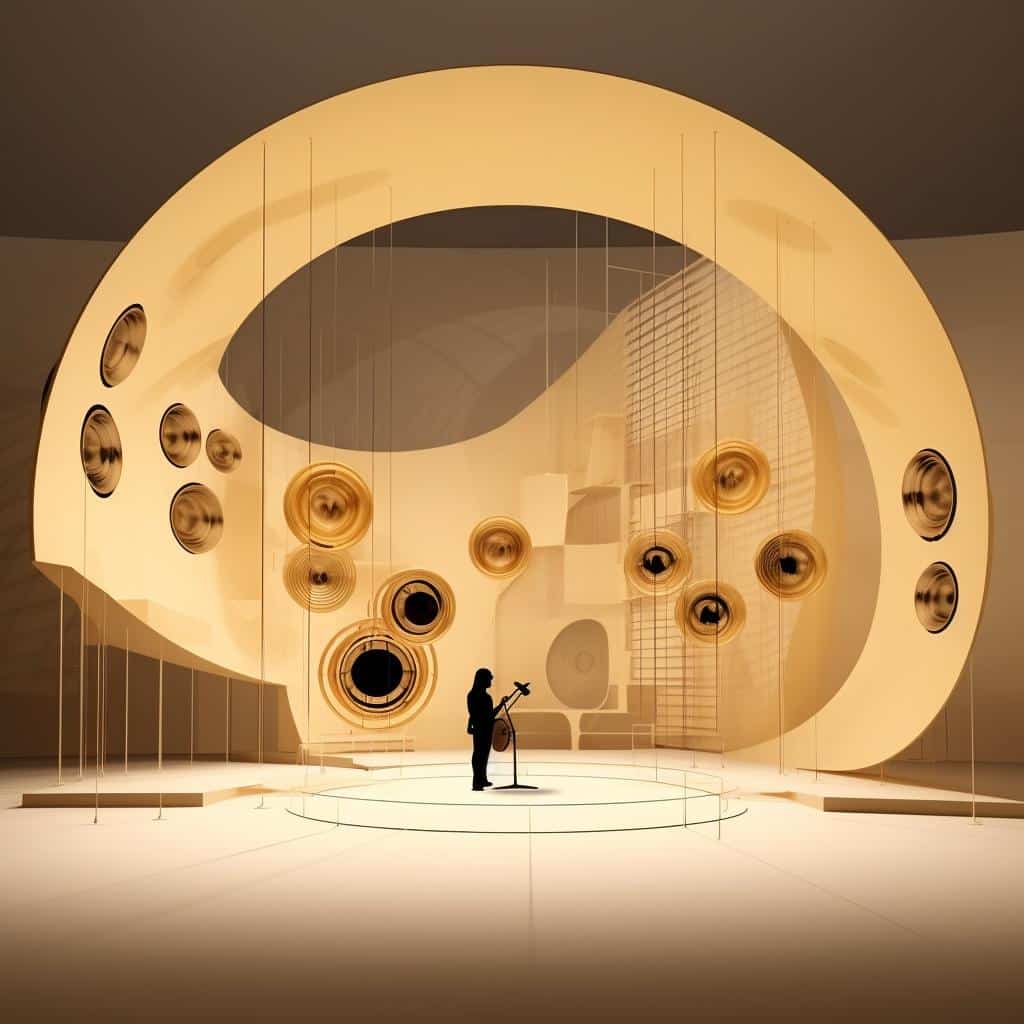 A influência da arquitetura na música: explorando espaços acústicos ideais A relação entre arquitetura e música: espaços acústicos ideais.