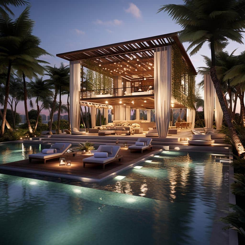 Arquitetura e lazer: Projetando resorts e áreas de descanso para uma experiência de relaxamento e renovação incrível! Arquitetura e lazer: projetando resorts e áreas de descanso.