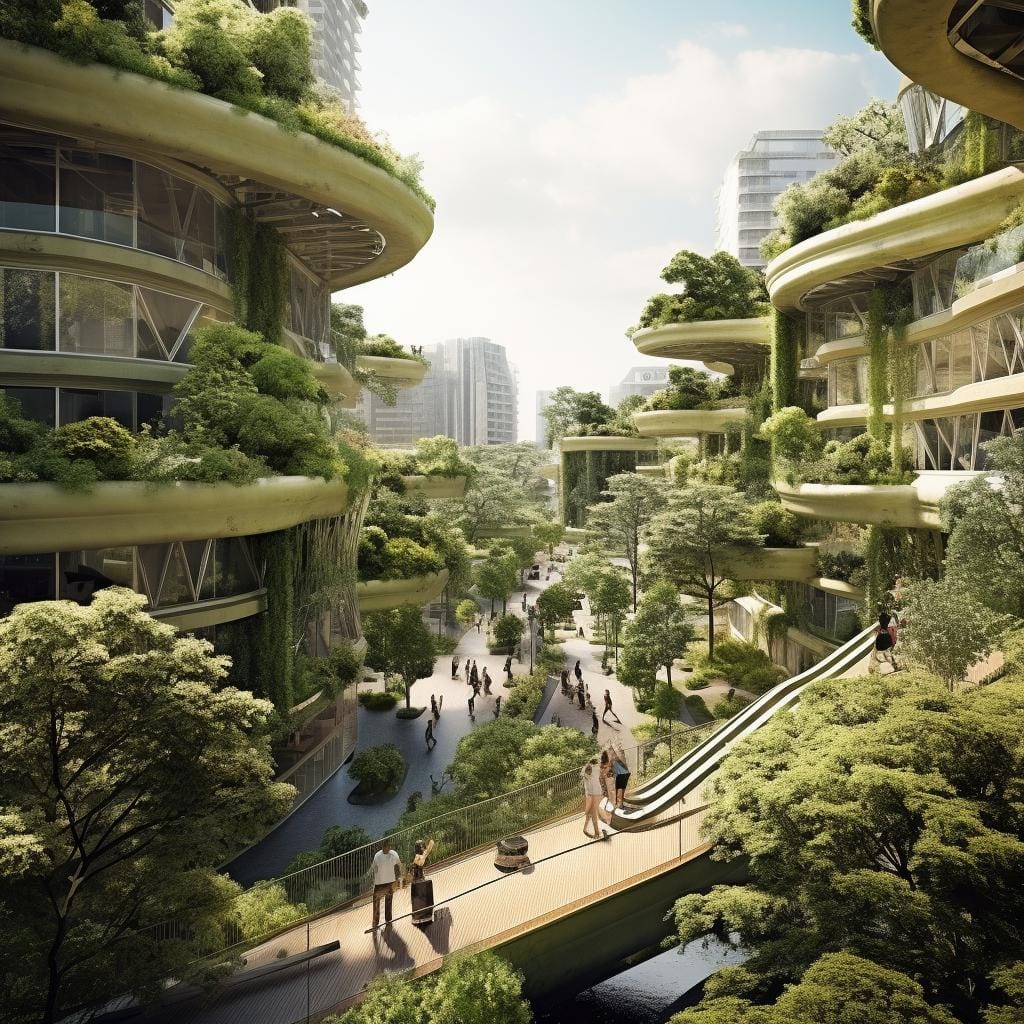 Arquitetura e urbanismo: A importância dos espaços verdes para o bem-estar e sustentabilidade nas cidades. Arquitetura e urbanismo: o papel dos espaços verdes nas cidades.