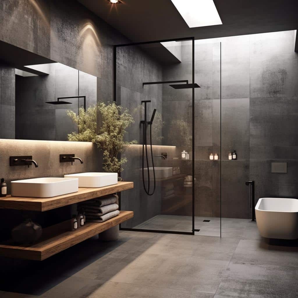 Como criar um banheiro com cimento queimado perfeito! banheiro-com-cimento-queimado-02