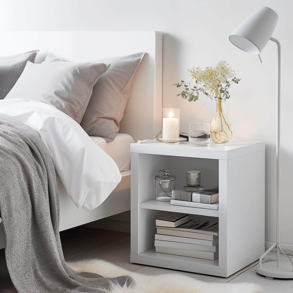 Criado Mudo Branco: O toque perfeito para sua decoração. criado-mudo-branco04