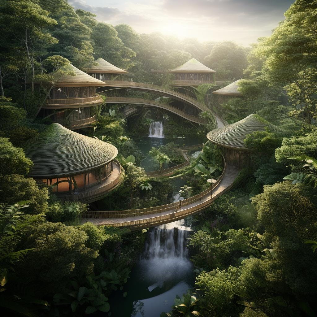 Desafios da arquitetura em regiões de floresta tropical. Desafios e soluções. Desafios da arquitetura em regiões de floresta tropical.