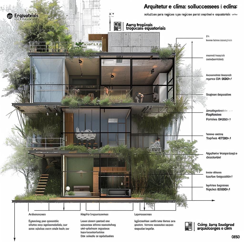 Arquitetura e clima: soluções para regiões tropicais e equatoriais.