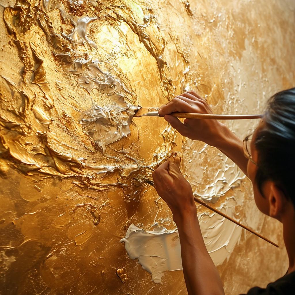 Artista brilhante transforma parede sem graça em obra de arte em minutos. Muitos duvidaram, mas a técnica inovadora fez sucesso! artista-brilhante-transforma-parede-em-obra-de-arte