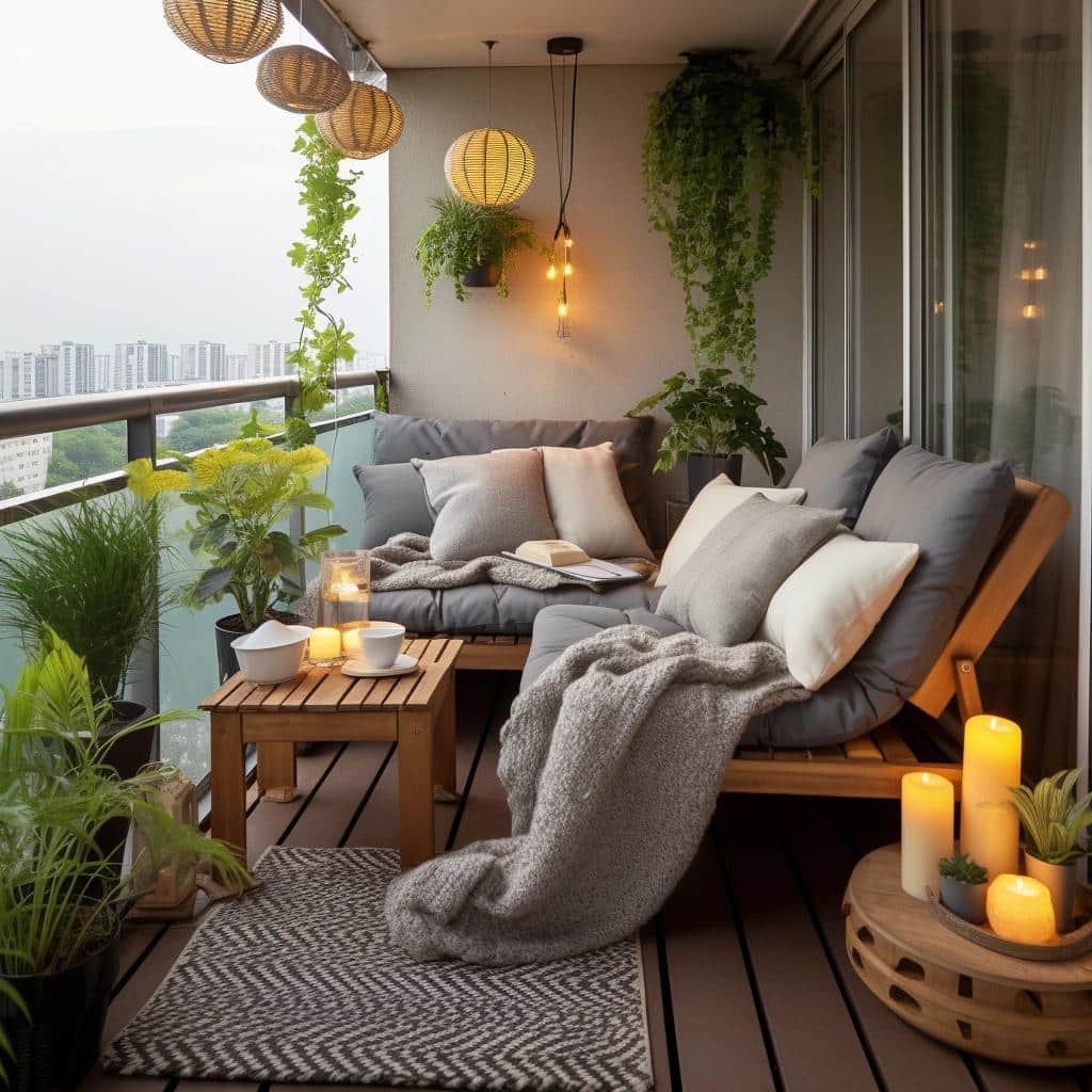 Maximizando o Espaço da Varanda Pequena: 5 Ideias Criativas e Funcionais para Decoração . Decoração de Varanda Pequena: 5 Ideias para Maximizar o Espaço