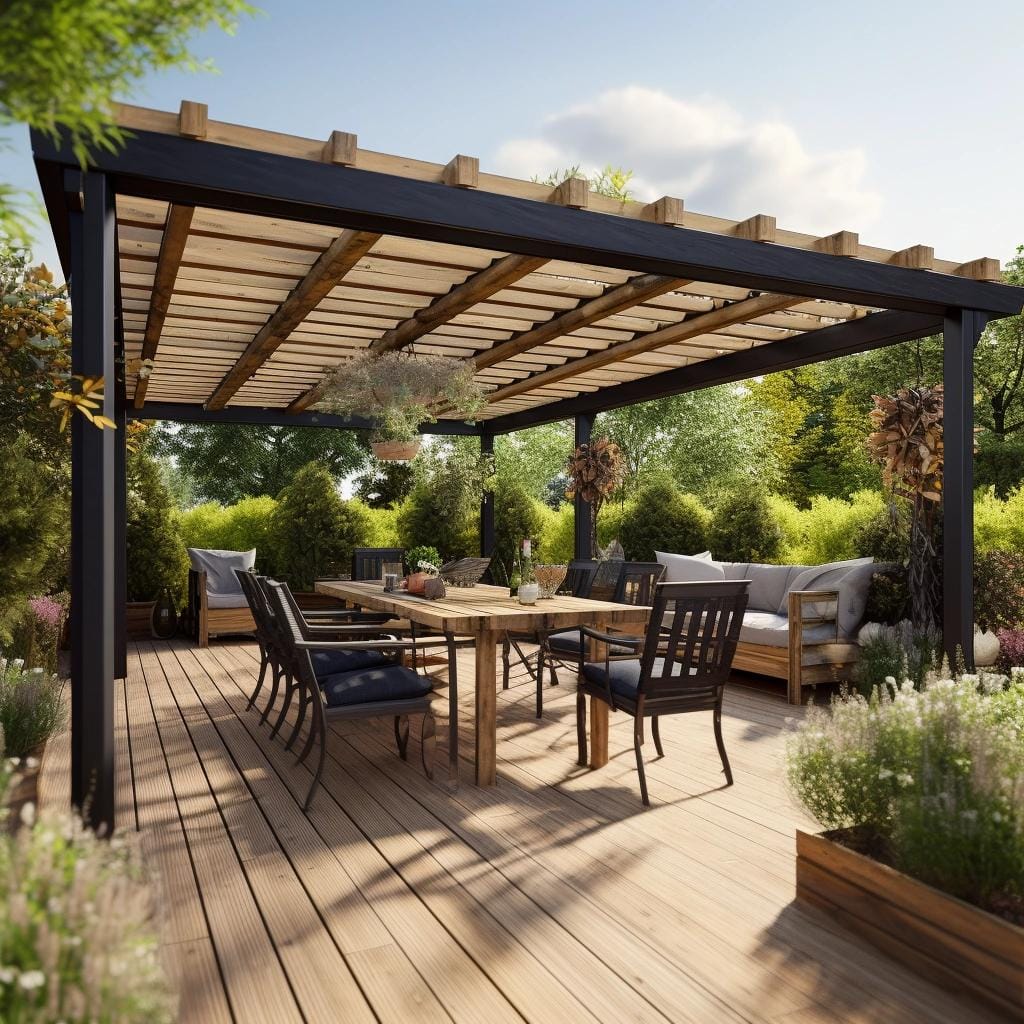 Madeira vs. Metal: Qual Pergolado é Melhor para Você?