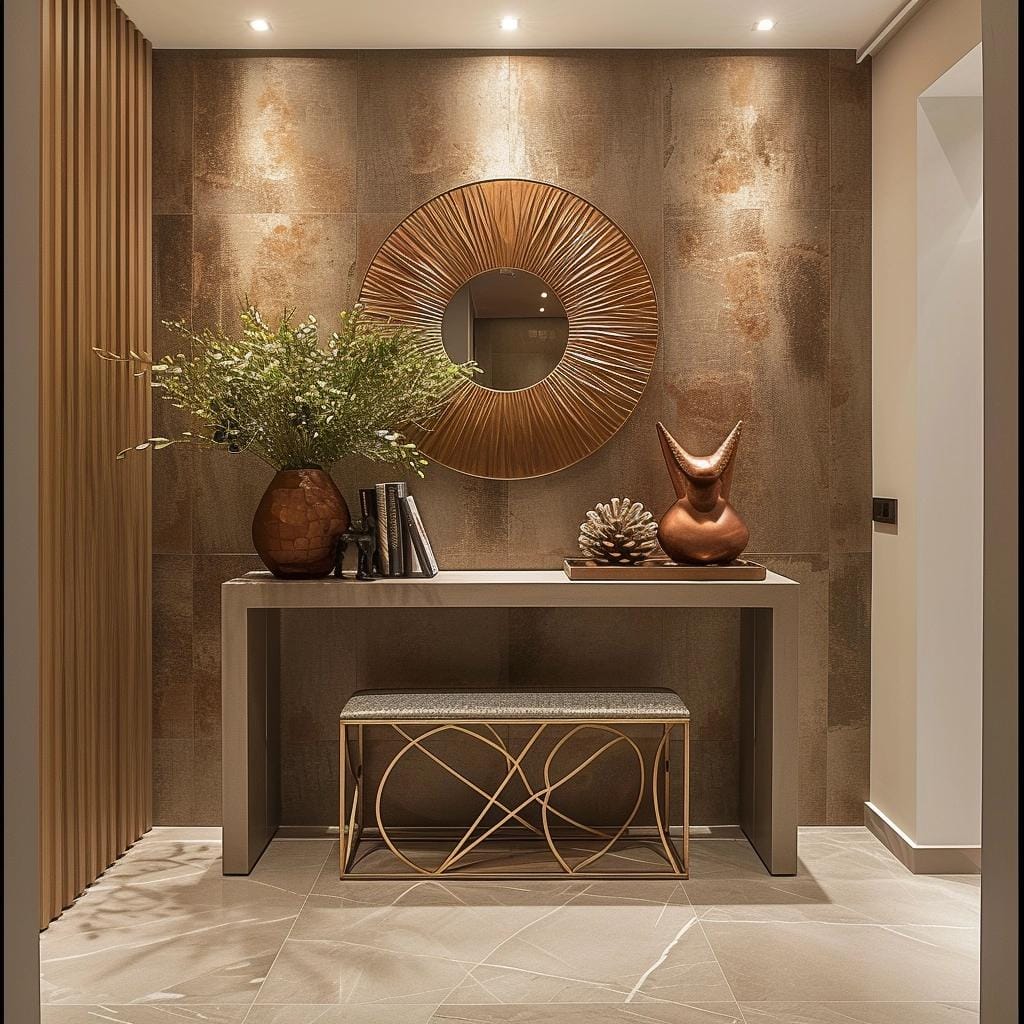 Surpreenda seus convidados: Decore seu Hall de Entrada com 5 ideias inovadoras para causar uma primeira impressão impactante. Primeiras Impressões que Contam: Decore seu Hall de Entrada com Estas Ideias