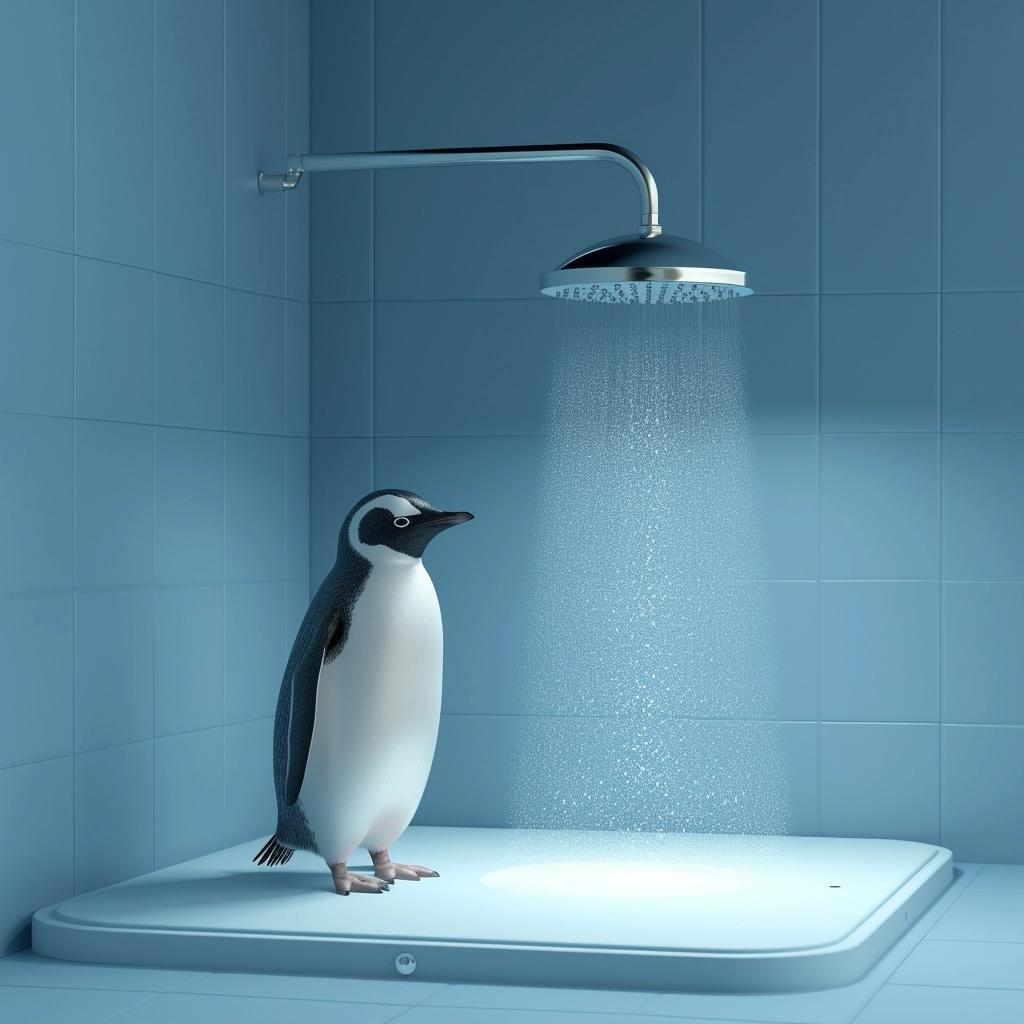 Pessoa inovadora transforma serviço de chuveiro em poucos minutos. Técnica revolucionária que muitos duvidaram.