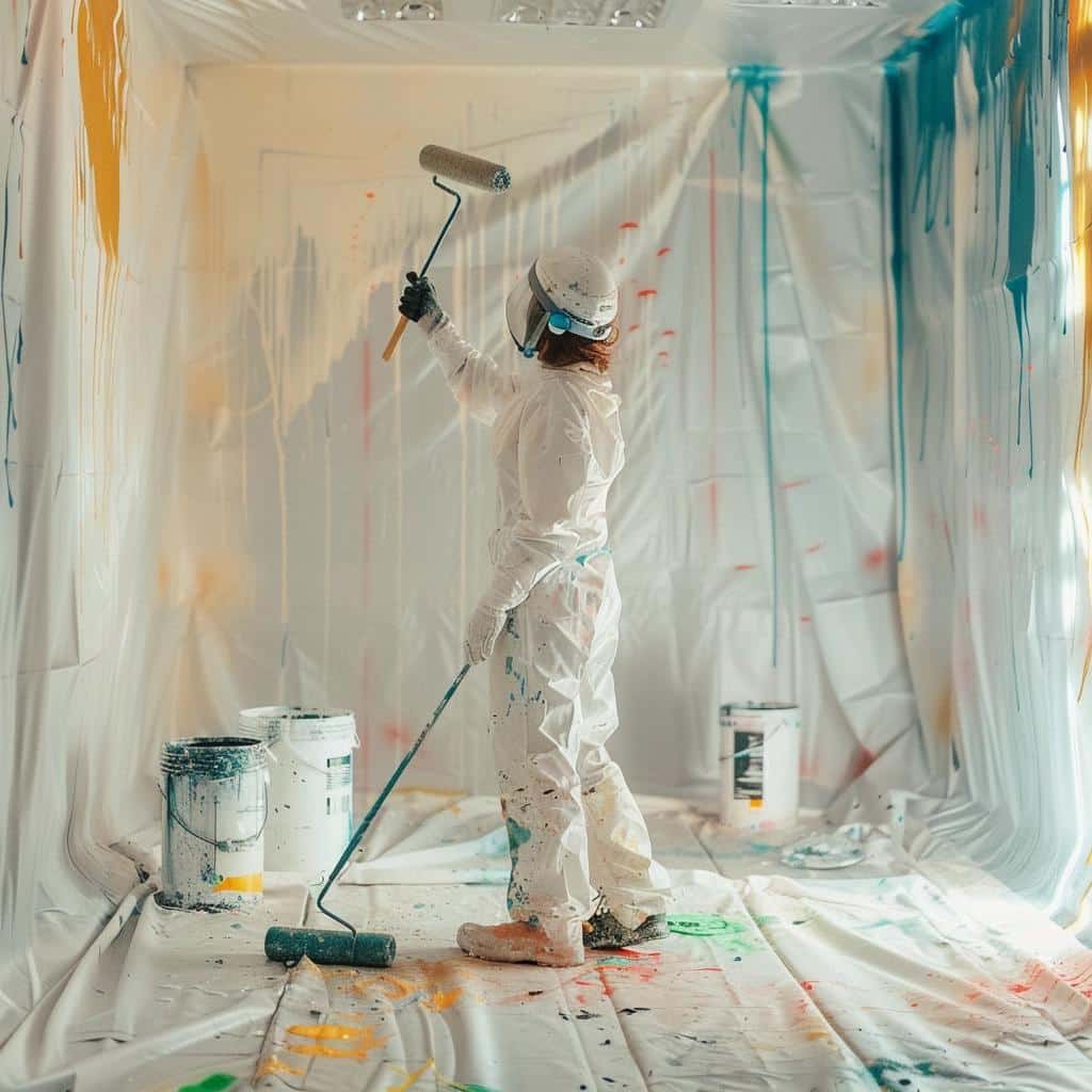 pintor habilidoso cria técnica inovadora
