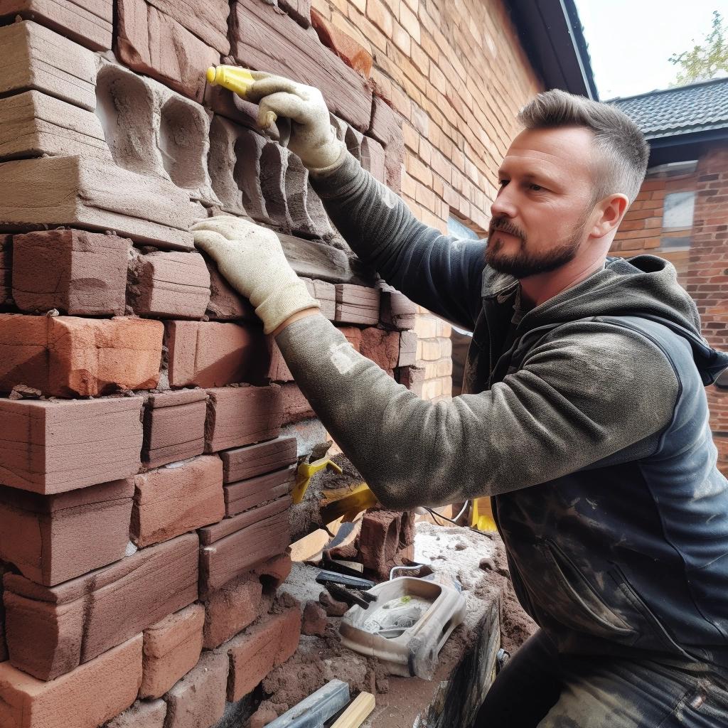Top 5 Unconventional Techniques This Handyman Used to Protect His Brick Wall Like a Genius.