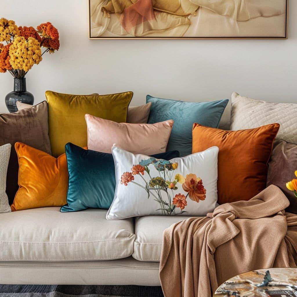 Almofadas Decorativas Como Escolher Cores e Texturas para o Sofá