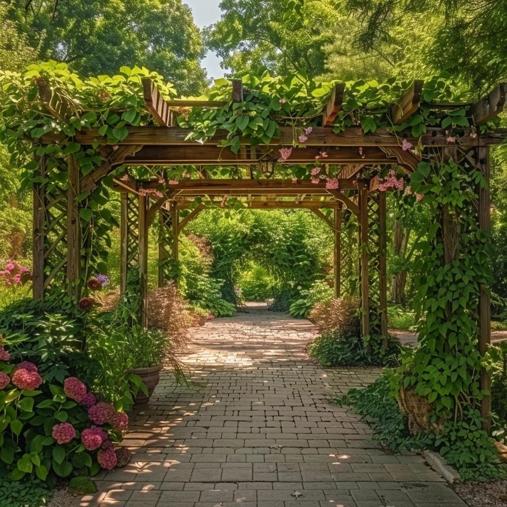 Descubra as Plantas Perfeitas para Sua Pérgola e Crie um Ambiente Aconchegante.