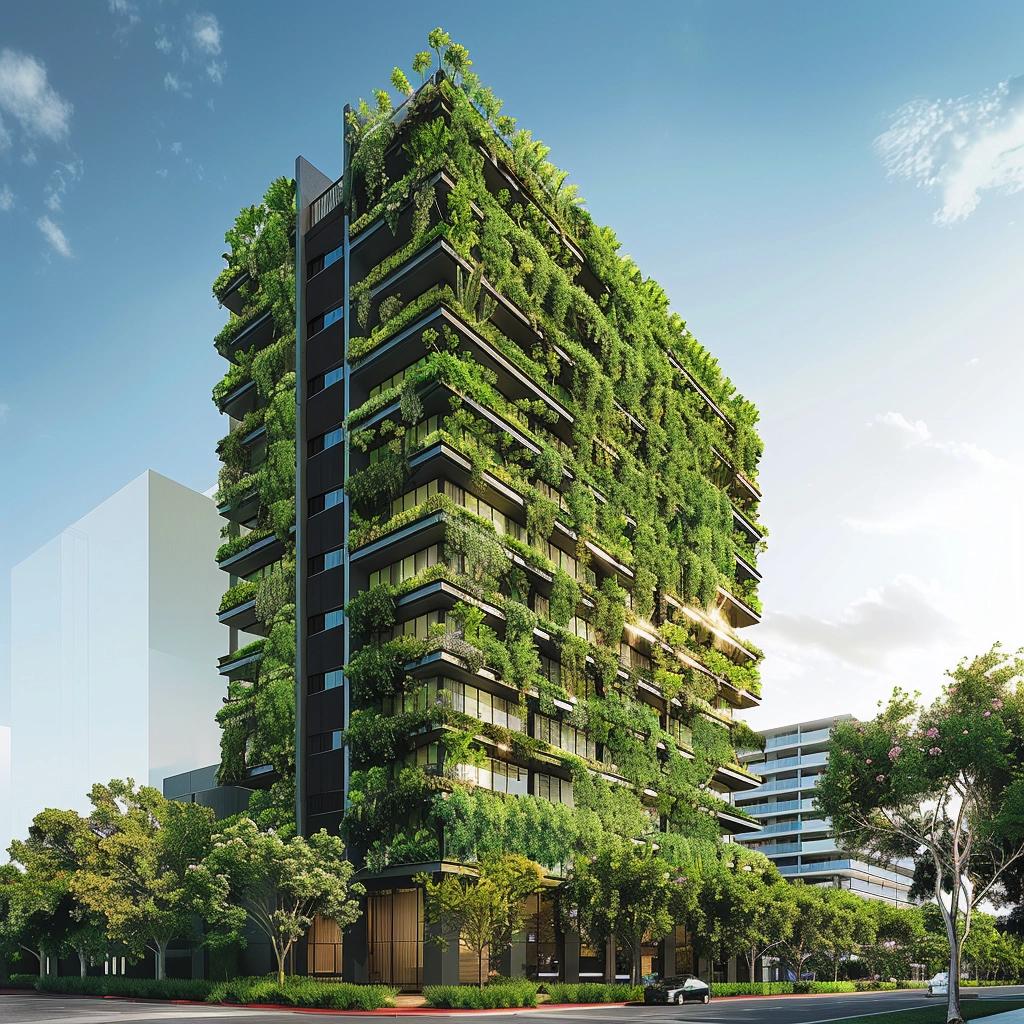 Implementação de Fachadas Verdes em Ambientes Urbanos