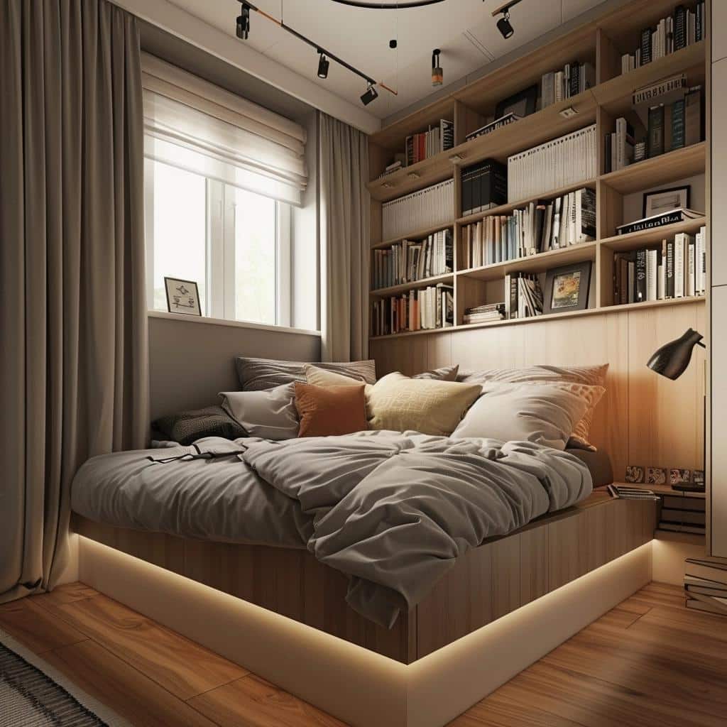 3 Dicas de Design Inteligente para Quartos de Casal Pequenos
