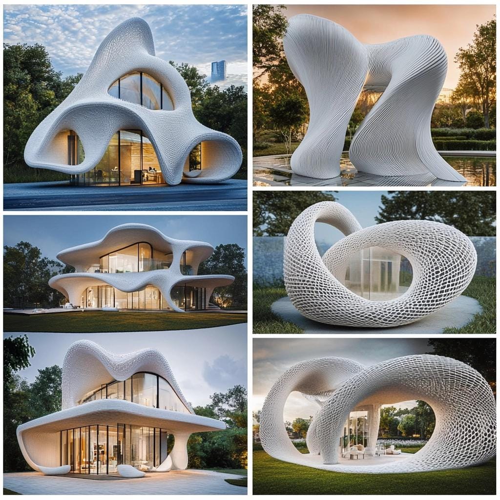 5 Projetos Arquitetônicos Incríveis Feitos com Impressão 3D