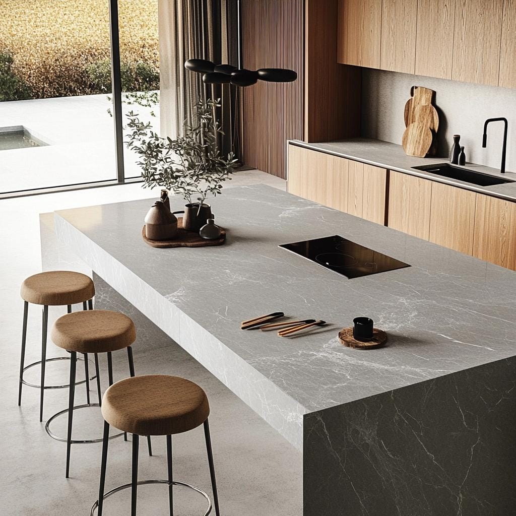 Bancadas de Cozinha em Porcelanato: 6 Opções de Revestimento https://blog.archtrends.com/bancada-de-cozinha-em-porcelanato/