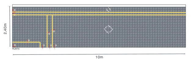 Revestimento de piscina tem particularidades no cálculo (Imagem: Reprodução Portobello)