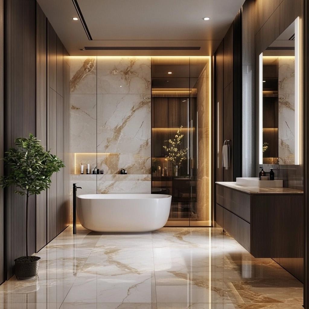 Mármore Calacata: A Elegância do Porcelanato