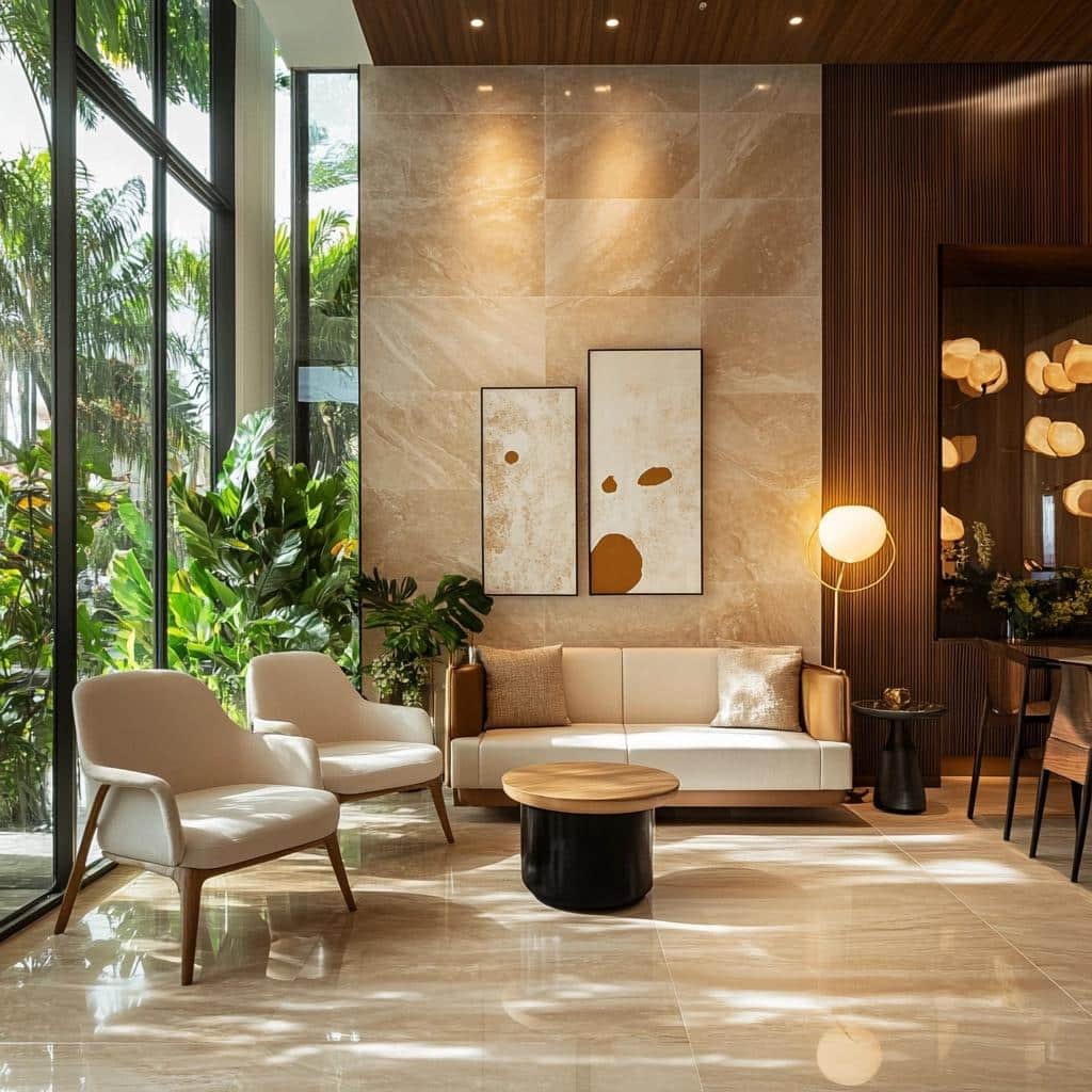 Qual o melhor revestimento para sala?