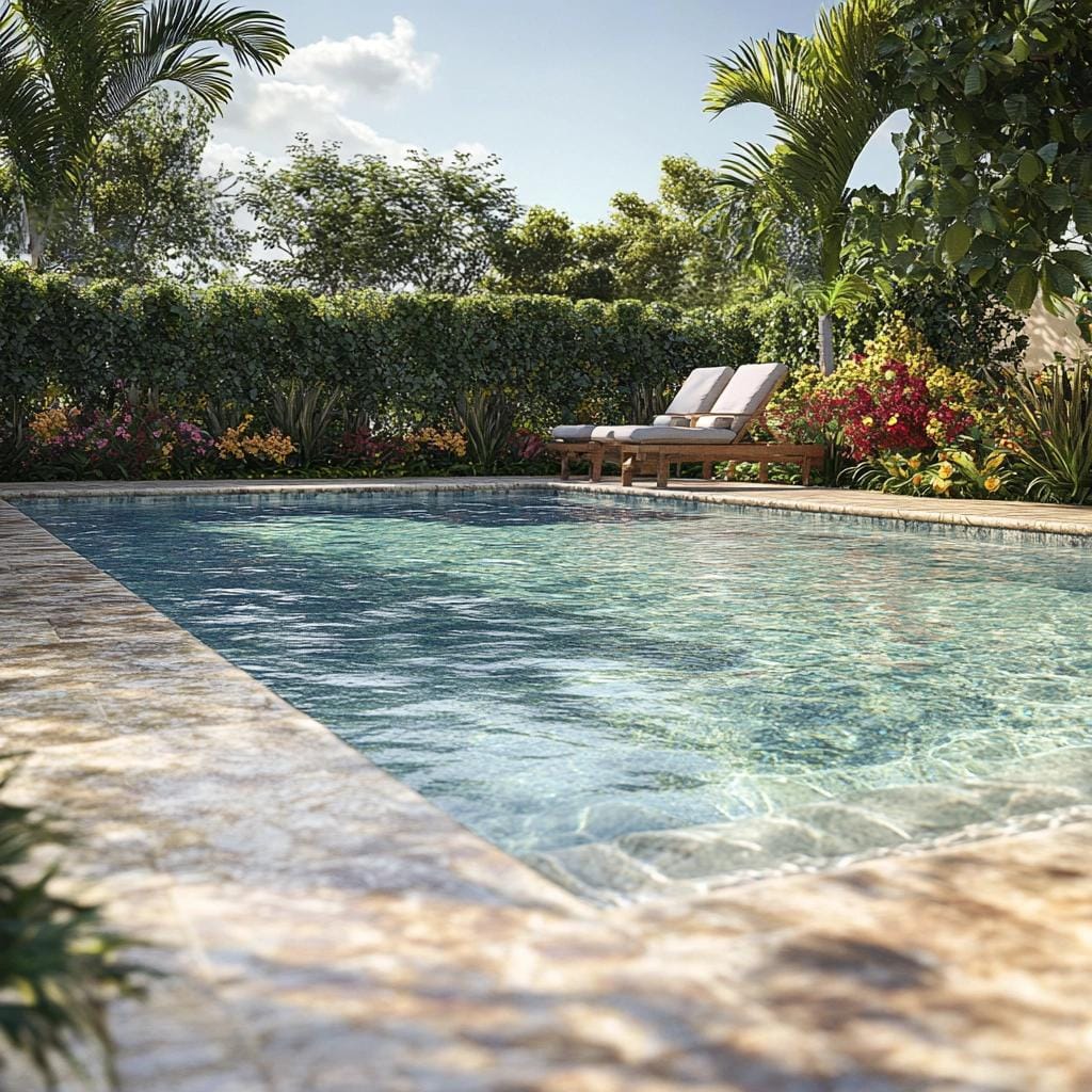 Bordas de piscina: 10 revestimentos para decorar a área externa