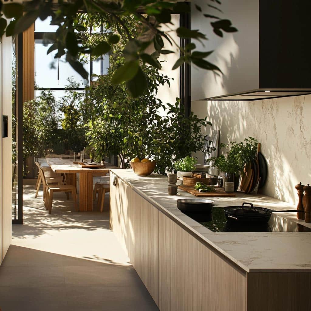 Por que a Doma Arquitetura escolhe o porcelanato para bancadas de cozinha