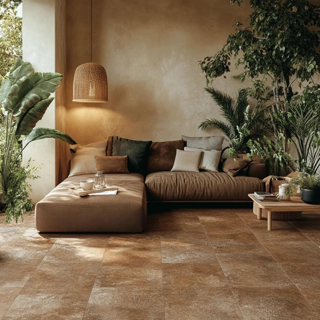 Porcelanato marrom: Entenda o significado e suas aplicações na decoração