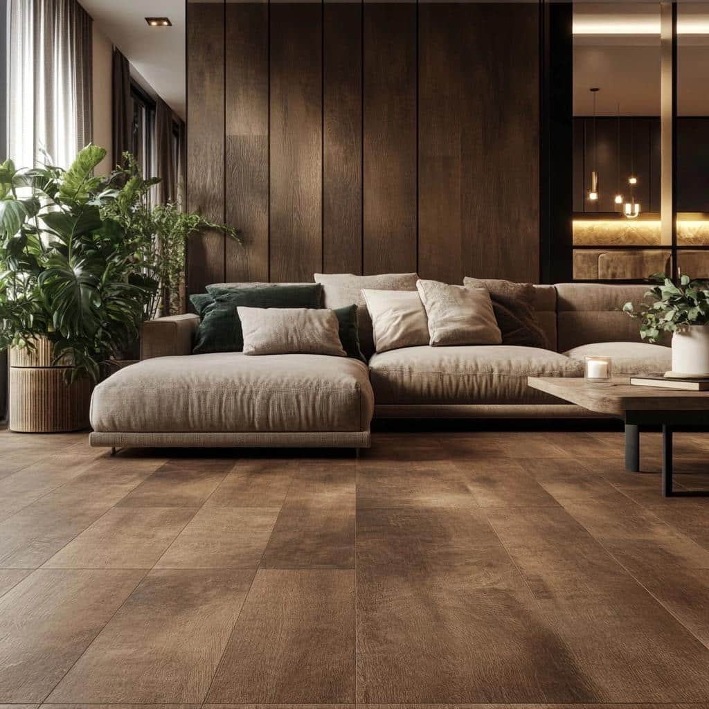 Porcelanato marrom: Entenda o significado e suas aplicações na decoração