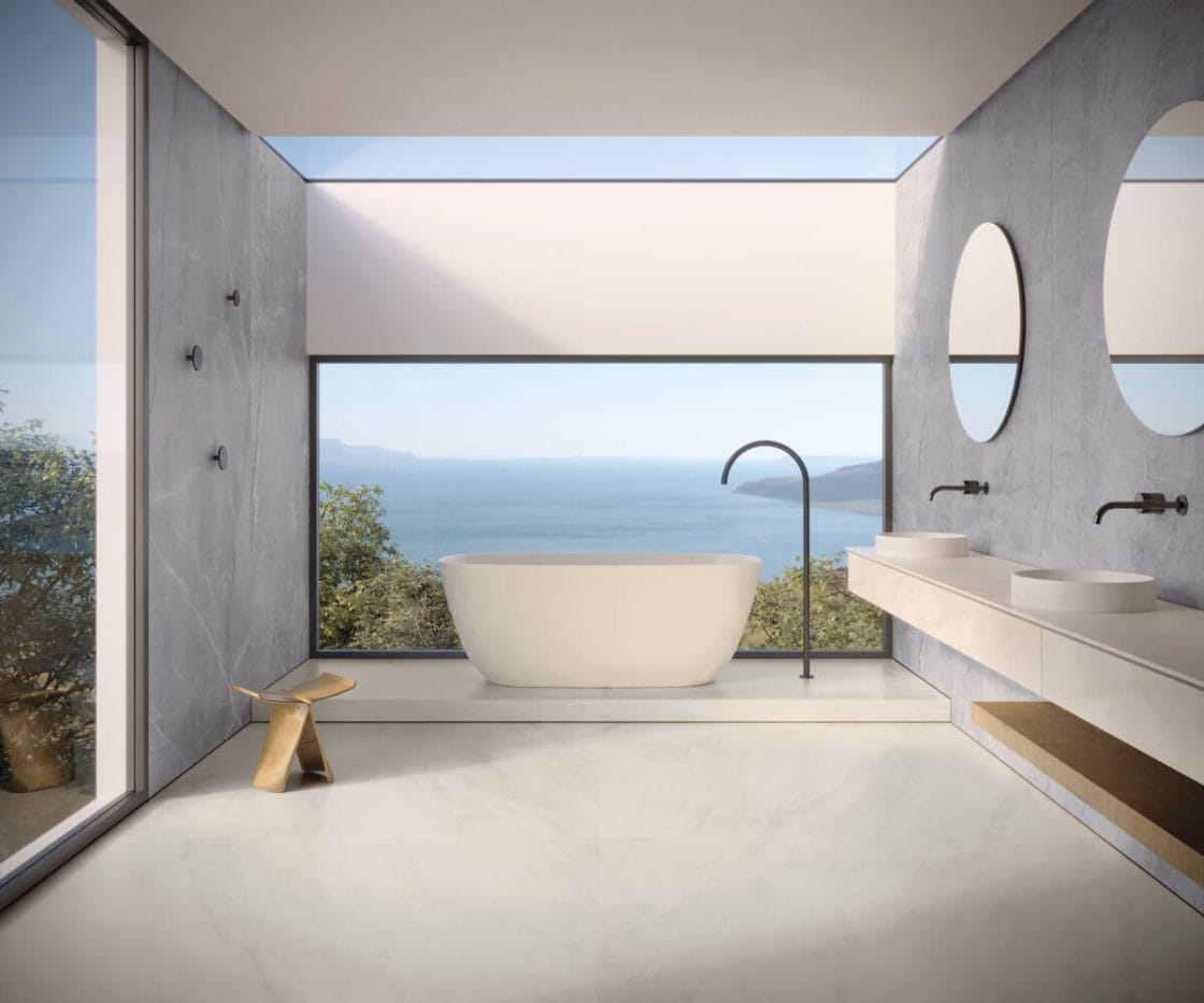 Revestimento 160×160 é versátil e pode ser usado tanto em projetos comerciais quanto residenciais