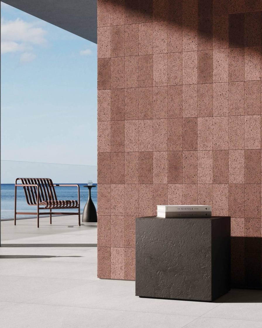 Acabamento TACT, da Portobello, que permite o uso em todos os ambientes da casa (Projeto: Portobello)