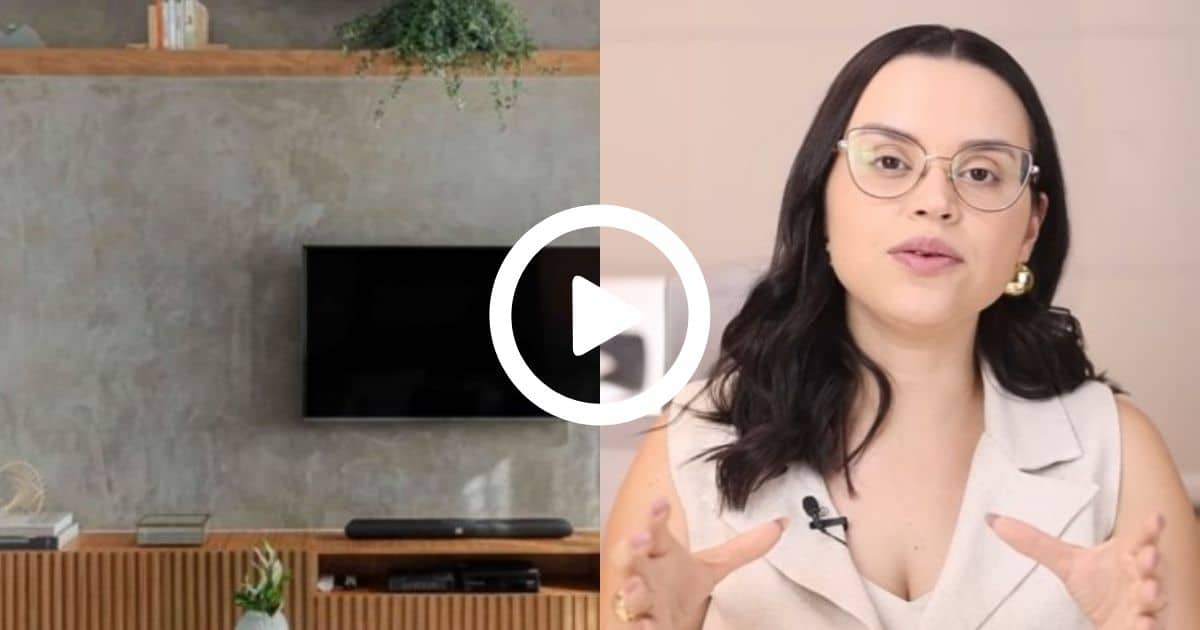 5 soluções criativas para uma sala de TV sem painel.