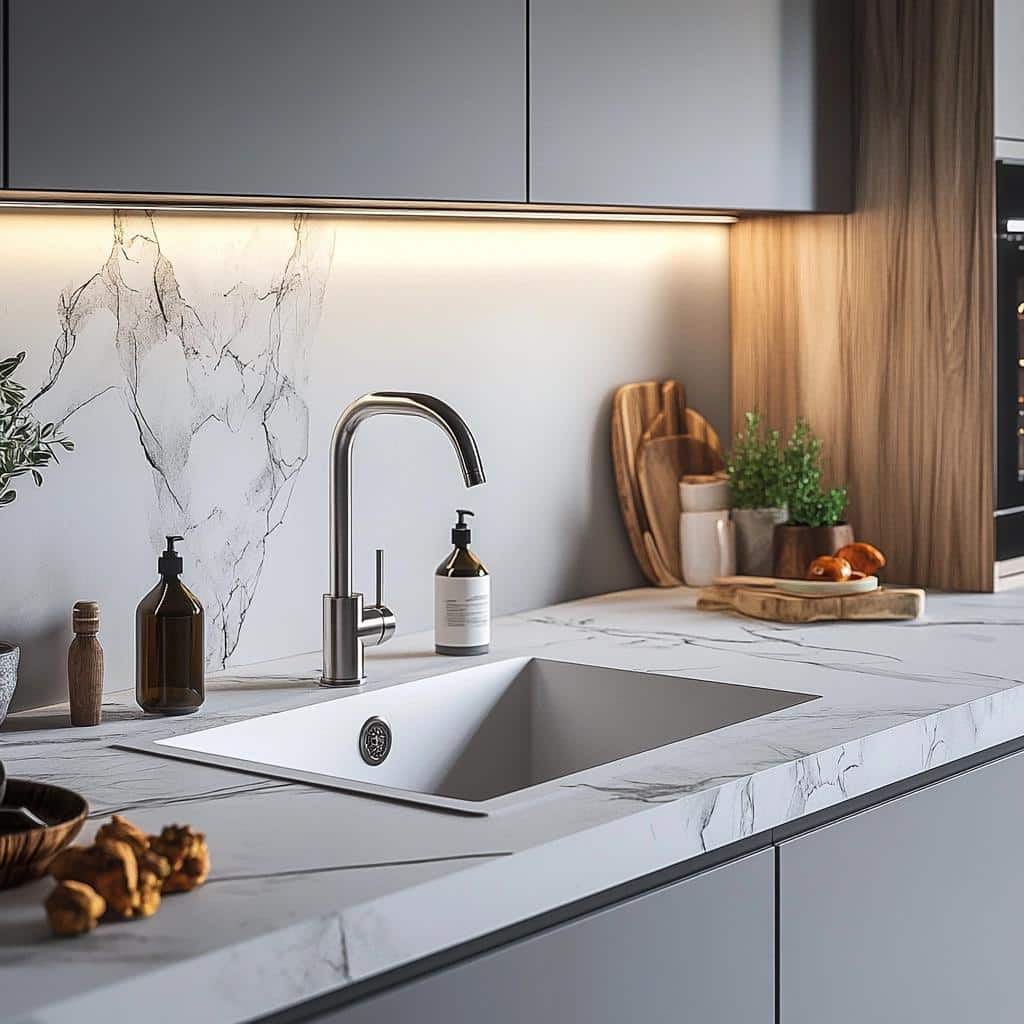 Cuba de Porcelanato: Inspirações para Cozinha e Banheiro