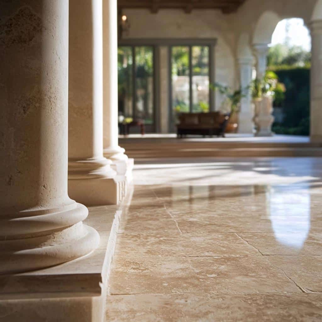 Afinal, o que é travertino? Descubra suas características e usos no design