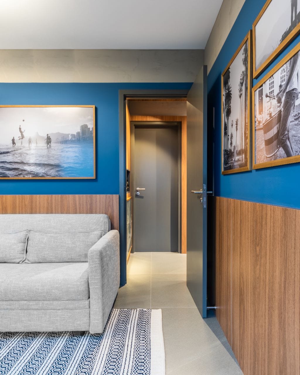 Fotografias podem levar significado à decoração (Projeto: Pietro Terlizzi / Foto: Guilherme Pucci)