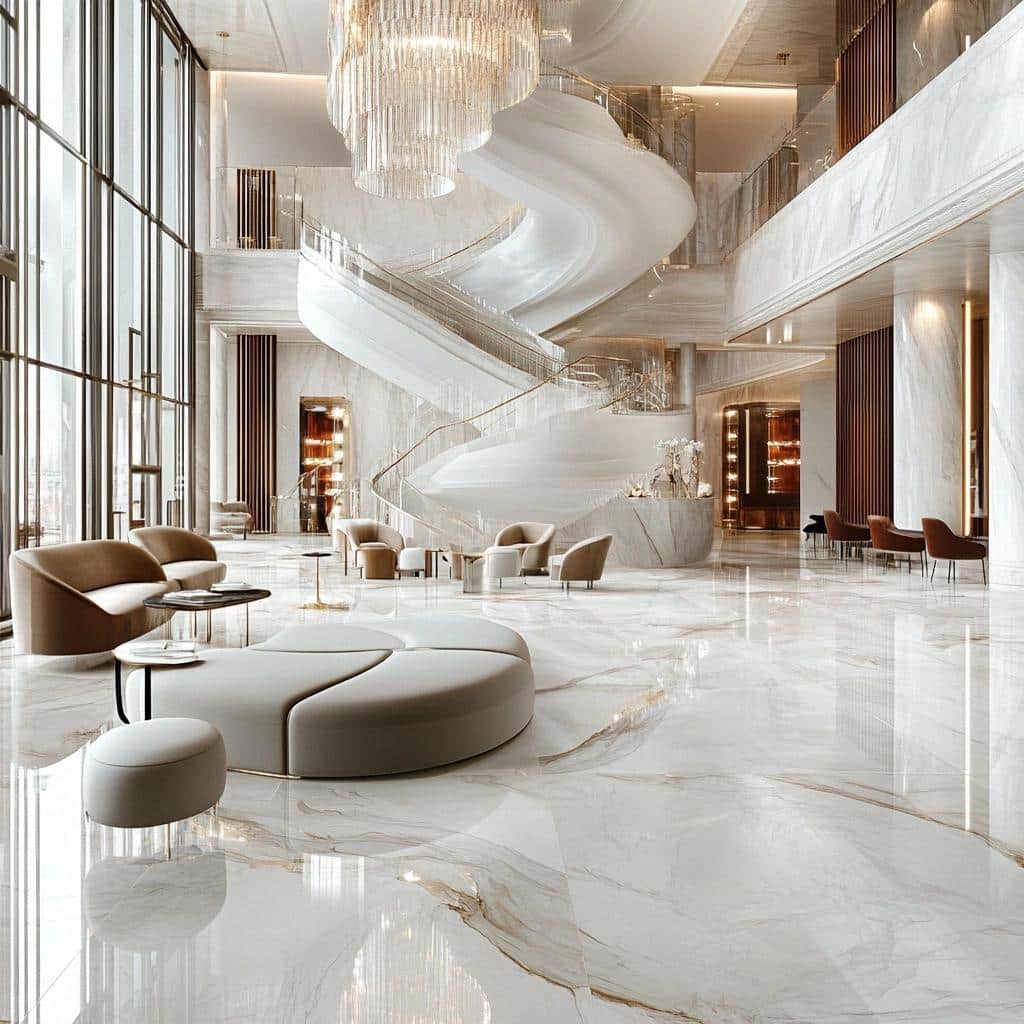 Porcelanato 120x120: fluidez e elegância nos seus projetos
