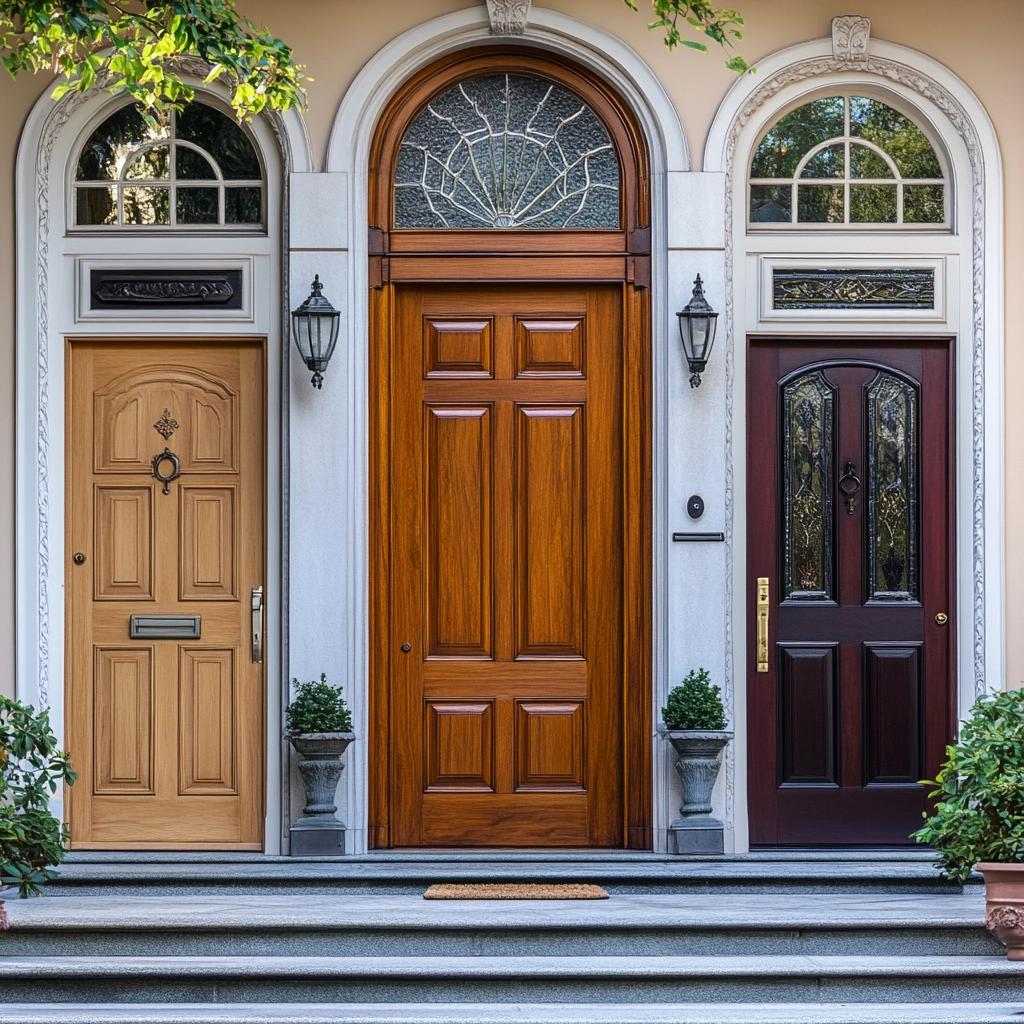 Portas de entrada que elevam a elegância da sua casa
