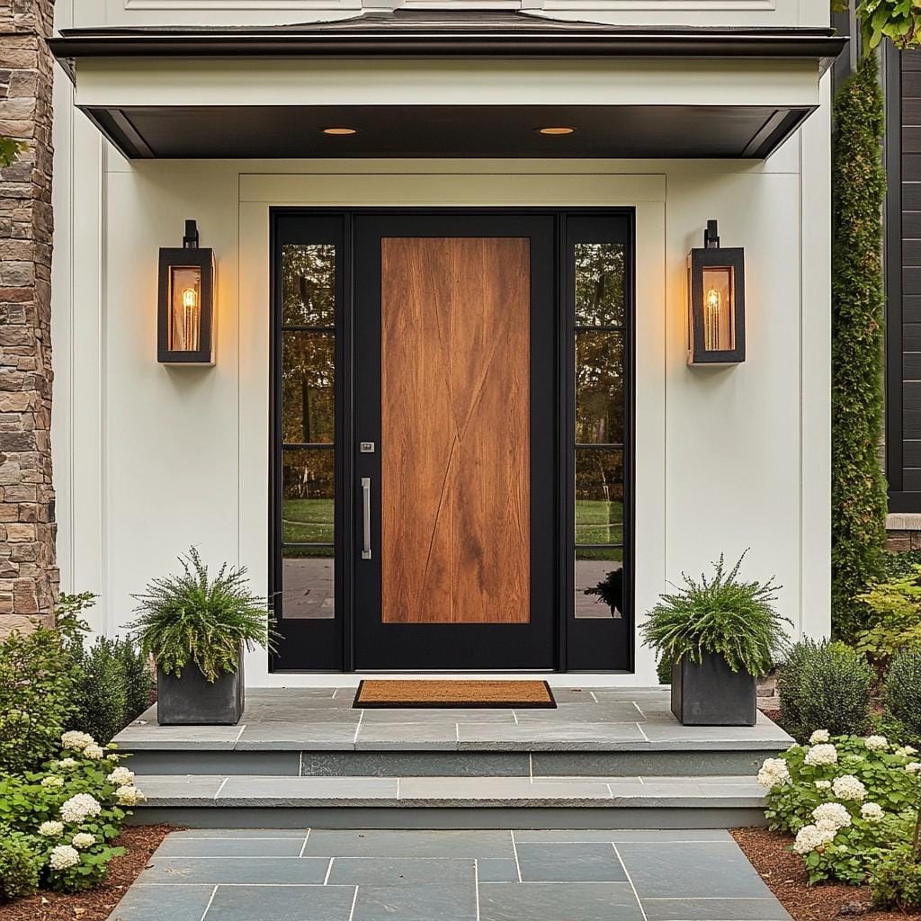 Portas de entrada que elevam a elegância da sua casa