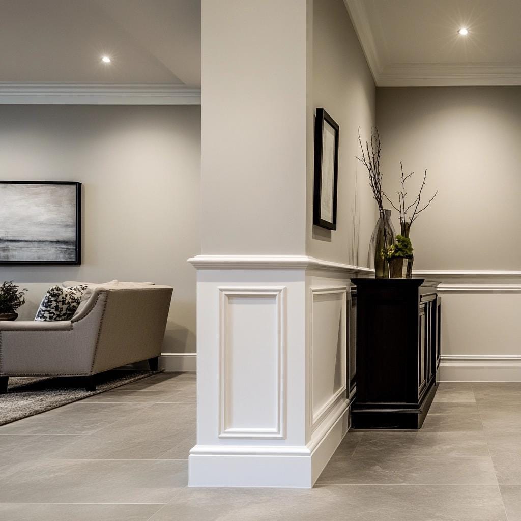 Rodapé de poliestireno: descubra as vantagens e como escolher o ideal