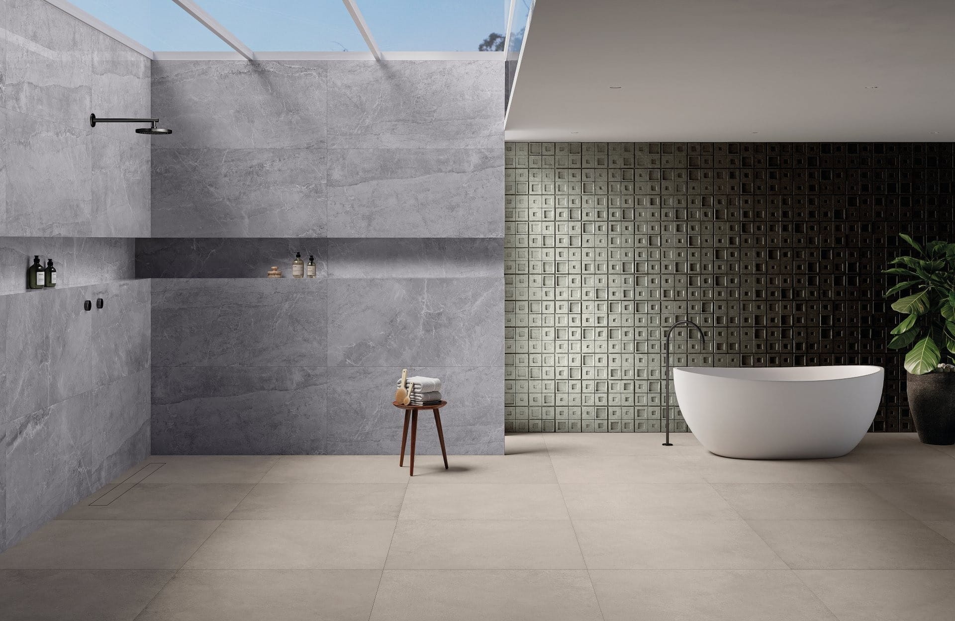 Acabamento natural é ideal para revestimento para casa toda