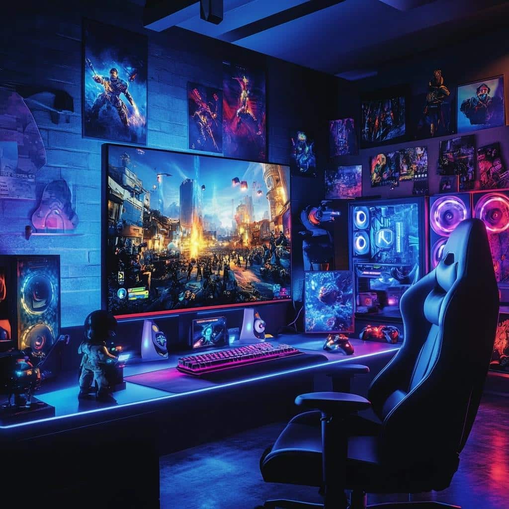 Decoração gamer: 8 dicas para ter um setup básico