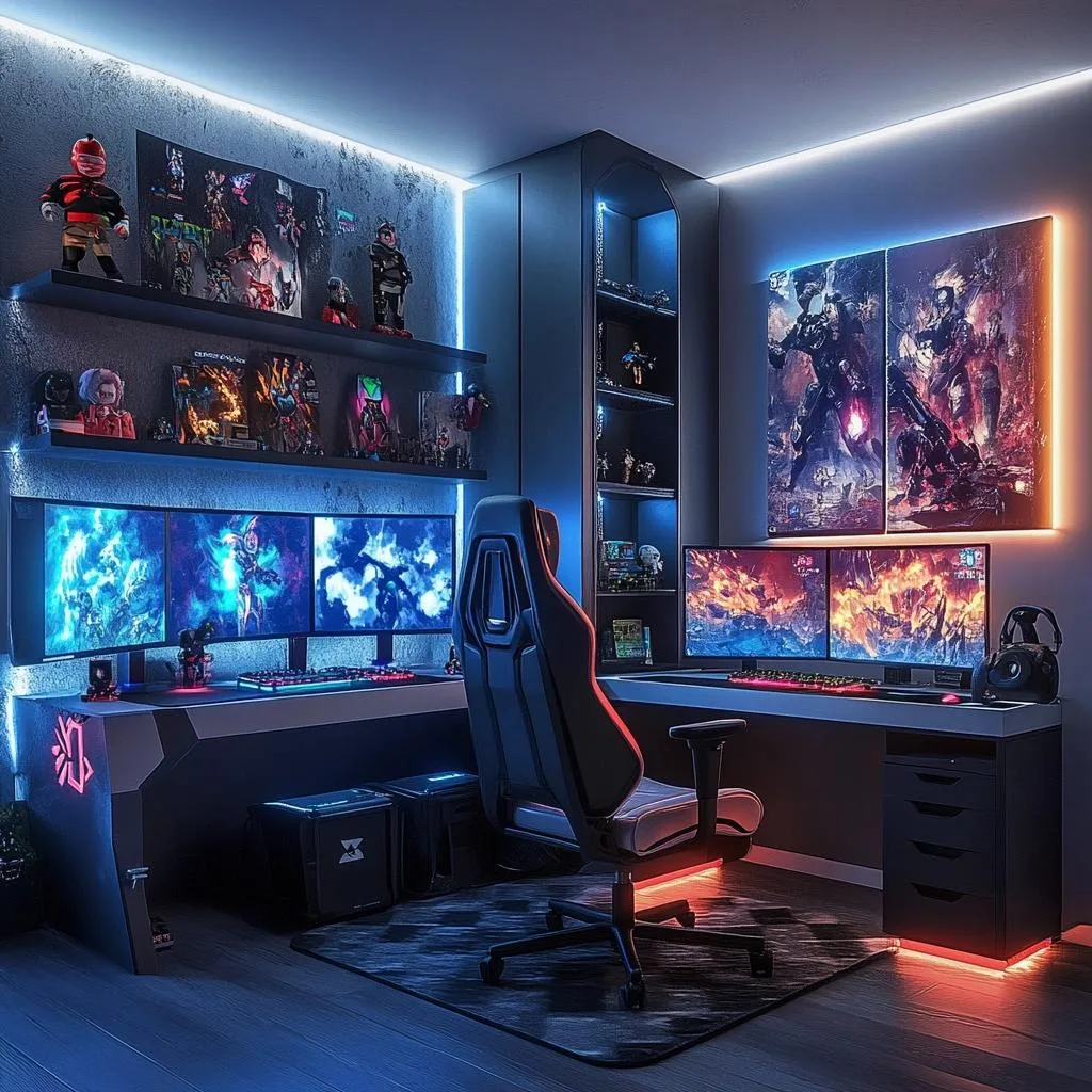 Ideias de quarto adolescente masculino: estilo gamer, simples e mais