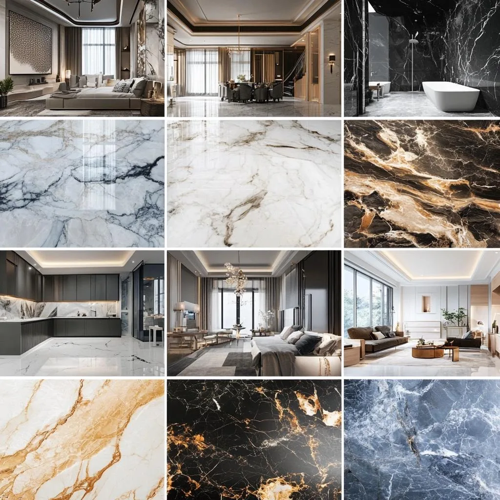 Porcelanato Marmorizado: Conheça as Cores e Saiba Combinar