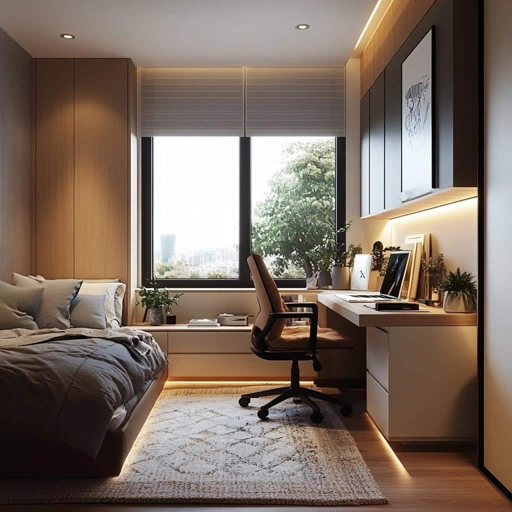 Dicas para Montar um Quarto Home Office Funcional