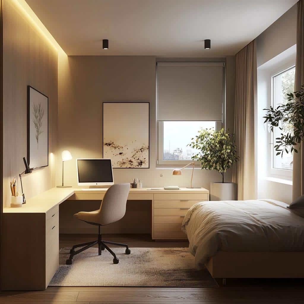 Dicas para Montar um Quarto Home Office Funcional